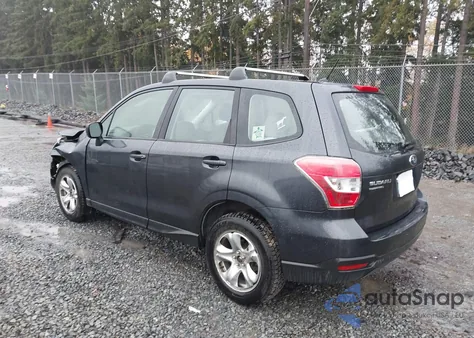 2014 Subaru Forester 2.5I из США, поврежденный, VIN JF2SJAAC2EH427274